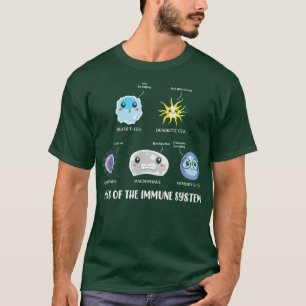T-shirt Science, Cellules Système Immune Stem Étudiants St