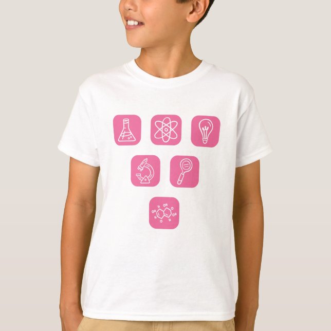 T-shirt Science Elements Items (Devant)