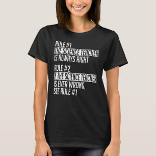 T-shirt Science Enseignant Vêtements Cute Enseignants Desi