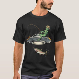 T-shirt Science-fiction, Science-fiction de pêche drôle