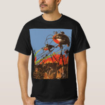 Science-fiction vintage HG Wells La Guerre des mon