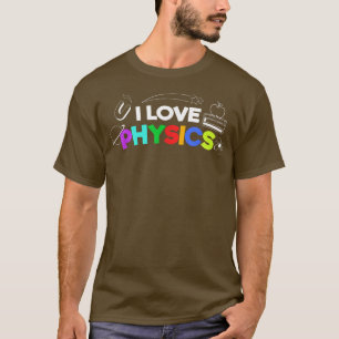 T-shirt Science Geek physique d'amour Nerd 1924