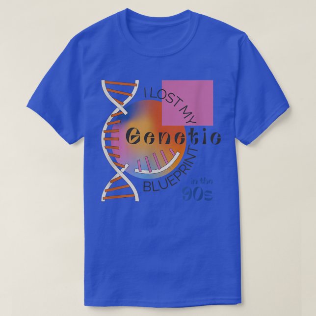 T-shirt Science génétique ADN 881 (Design devant)