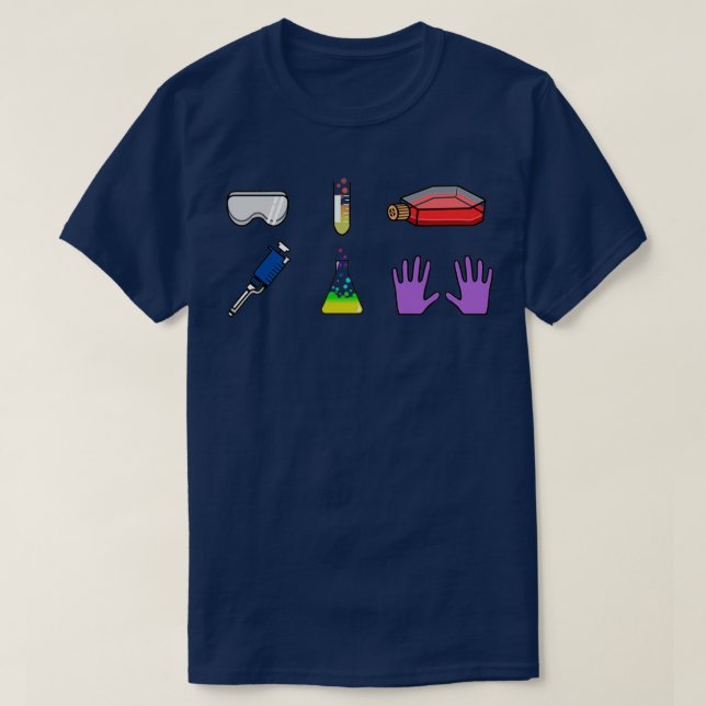 T-shirt Science icons Great science gift for scientists Ph (Design devant)