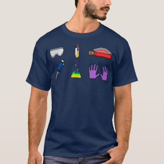 T-shirt Science icons Great science gift for scientists Ph
