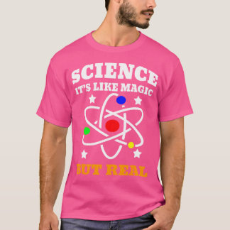 T-shirt Science Its Like Magic But Real Scientist Kid