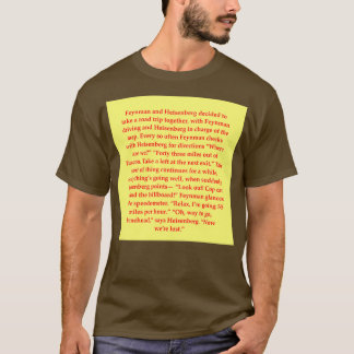 T-shirt Science Joke 1