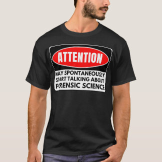 T-shirt Science judiciaire