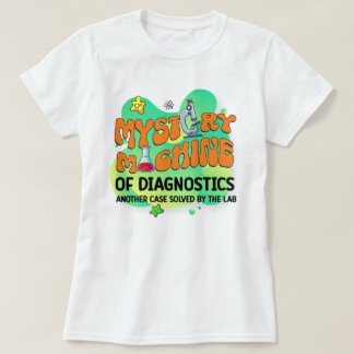 T-shirt Science Lab Tech Mystery Machine de diagnostic