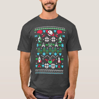 T-shirt Science laide de Noël