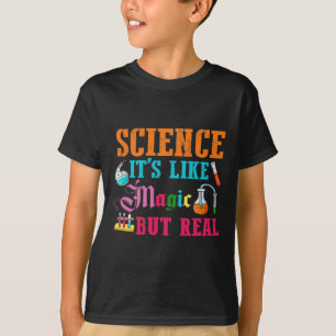T-shirt Science Magie Futur Scientifique Étudiant en chim