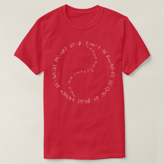 T-shirt Science mécanique quantique physique quantique (Design devant)