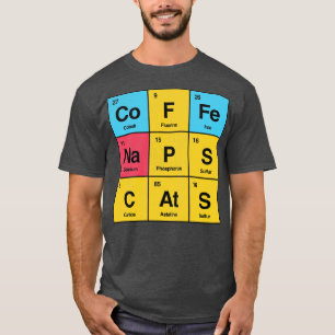 T-shirt Science Naps Cats par Tobe Fonseca