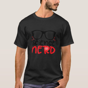 T-SHIRT SCIENCE SCIENCE NERD AVEC VERRES VÉRITÉ AEC