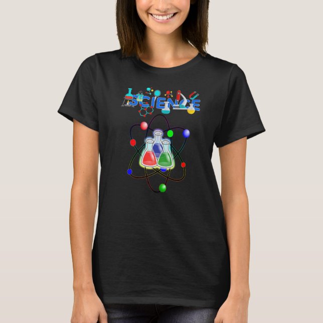T-shirt Science scientifique Lover I Love Science (Devant)