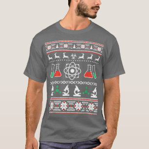 T-shirt Science scientist Ugly Sweater Funny Christmas 