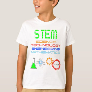 T-shirt Science STM Technologie Génie Mathématiques
