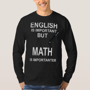 T-shirt Sciences mathématiques