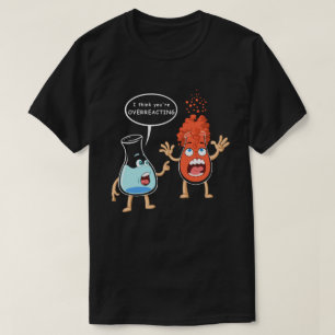 T-shirt scientifique chimique