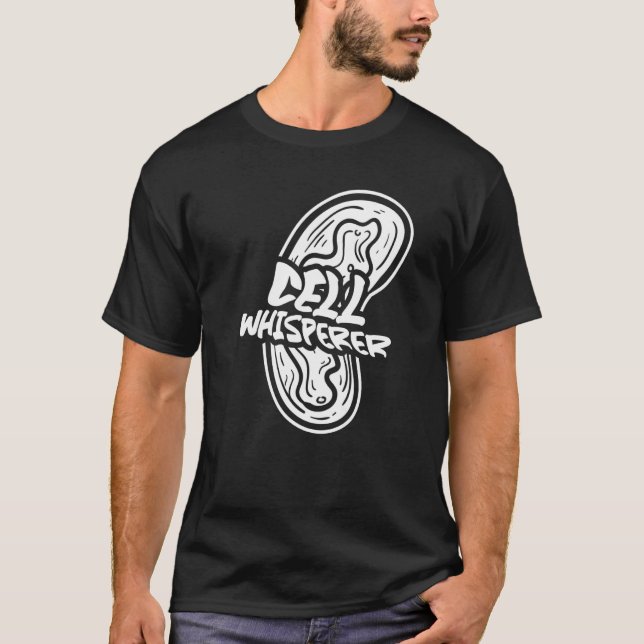 T-shirt Scientifique de la cellule de biologie - Enseignan (Devant)