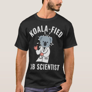 T-SHIRT SCIENTIFIQUE DU LABORATOIRE À FILES KOALA - SCIENT