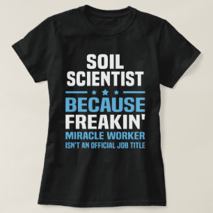 T-shirt Scientifique du sol