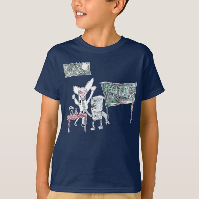 T-shirt Scientifique fou (Devant)