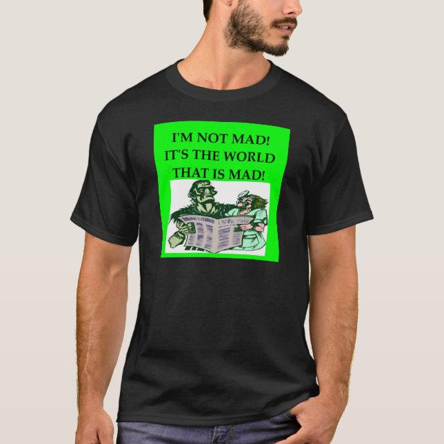 T-shirt Scientifique FOU (Devant)