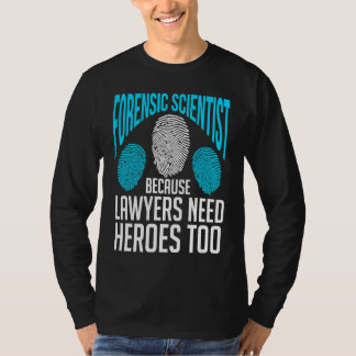 T-shirt Scientifique médico-légal  Science médico-légale C