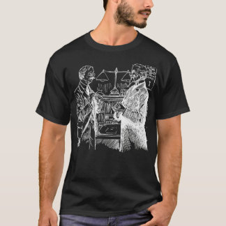 T-shirt Scientifiques en biochimiste de laboratoire