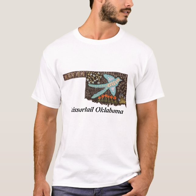 T-shirt Scissortail l'Oklahoma (Devant)