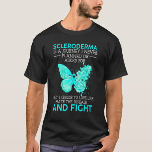 T-shirt Scleroderma Est Un Voyage Que Je N'Avais Jamais Pr