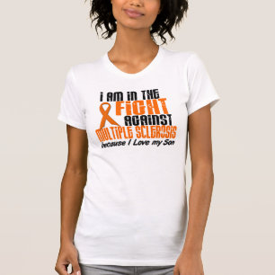 T-shirt Sclérose en plaques de milliseconde DANS le COMBA