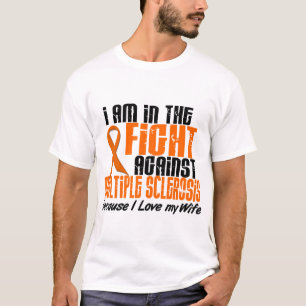 T-shirt Sclérose en plaques de milliseconde DANS le COMBAT