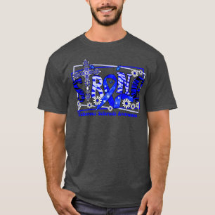 T-shirt Sclérose tuberculeuse ruban croisé de sensibilisat