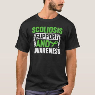T-shirt Scoliose Sensibilisation aux blessures de la colon