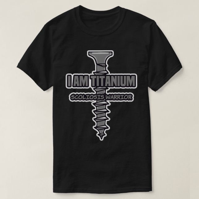 T-shirt Scoliosis Guerrier Vert Ruban Promouvoir la sensib (Design devant)