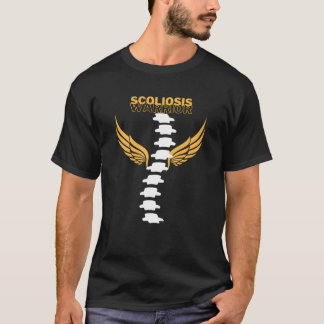 T-shirt SCOLIOSIS WARRIOR funny