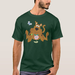 T-shirt Scooby-Doo Admirant Fleur