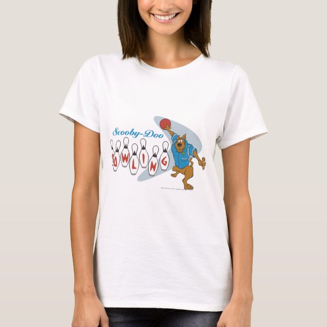T-shirt Scooby-Doo Bowling (Devant)