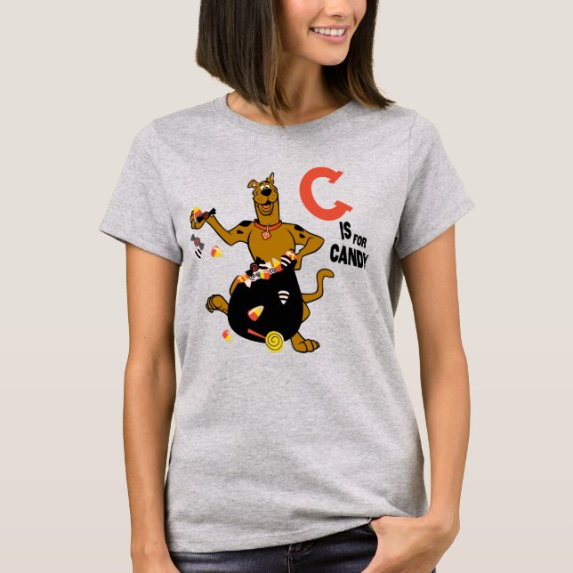 T-shirt Scooby-Doo | C est pour Candy (Devant)
