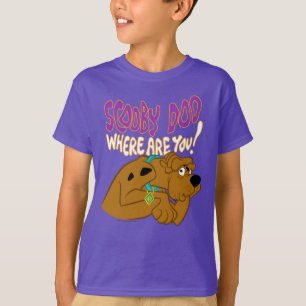 T-shirt Scooby-Doo effrayé
