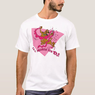 T-shirt Scooby-Doo - Je suis tous Coeurs pour vous Chemise