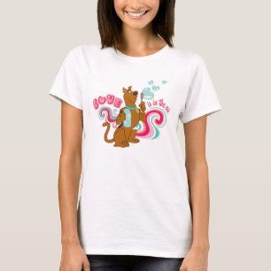 T-shirt Scooby-Doo - L'Amour Est Dans L'Air