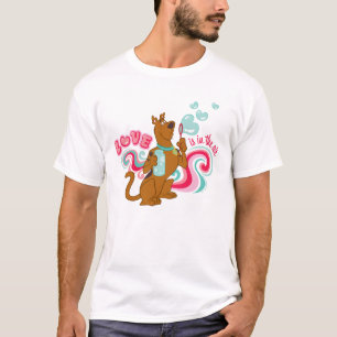 T-shirt Scooby-Doo - L'Amour Est Dans L'Air