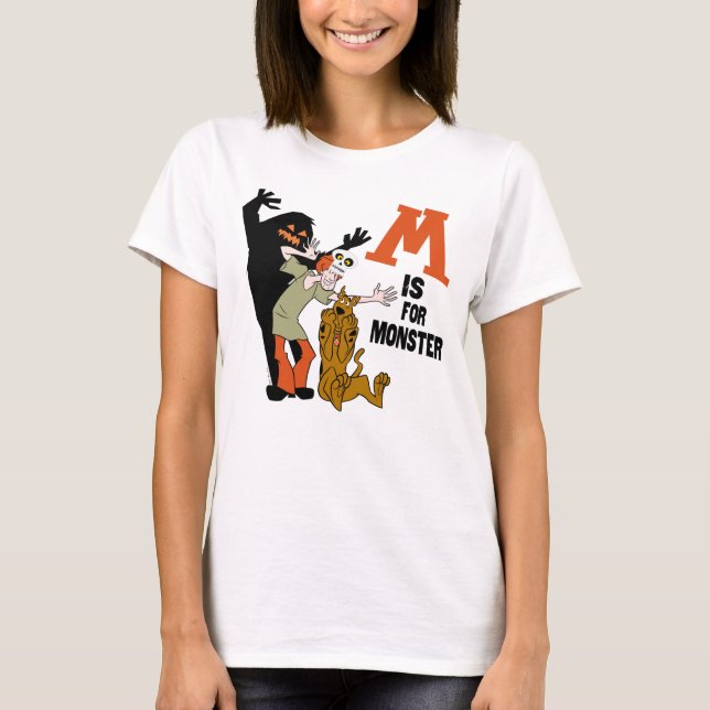 T-shirt Scooby-Doo | M est pour Monster (Devant)