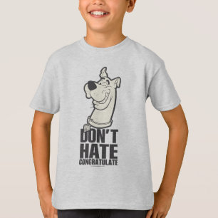 T-shirt Scooby-Doo "ne détestent pas, ne félicitent pas"