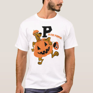 T-shirt Scooby-Doo   P est pour le Citrouille