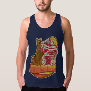 T-shirt Scooby-Doo   Pile de Pizza "Munchies" Graphique