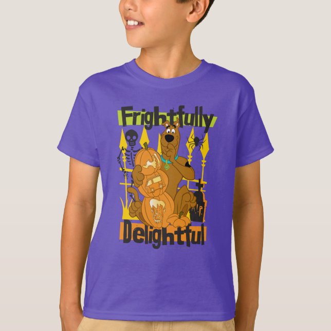 T-shirt Scooby-Doo Ravi (Devant)